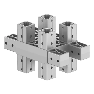 120x120 mm Kesitli On iki Yollu Kolon Yüzey Bağlantı Konnektörü 1212MD12-1