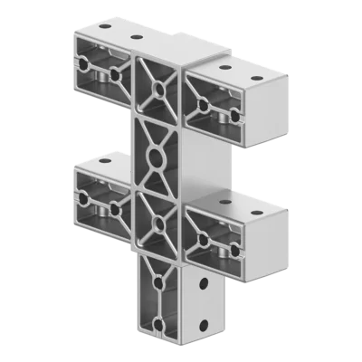 40x120 mm Kesitli Beş Yollu Özel Yüzey Bağlantı Konnektörü 4012ED05-1