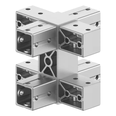 40x120 mm Kesitli Sekiz Yollu Yüzey Bağlantı Konnektörü