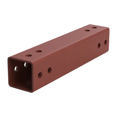 40x40 mm Montaja Hazır Kesilmiş ve Delinmiş Çelik 1185 mm  Profil (2 mm)