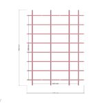 300x420x200 Depo — Üst Görünüş (Plan), ölçülü teknik çizim