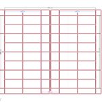 480 x 480 x 180- 8 Modül Çift Sıra Köpek Barınağı — Üst Görünüş (Plan), ölçülü teknik çizim