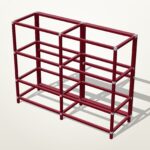 200x60x160 İki Bölmeli Raf - OkiFix konstrüksiyon