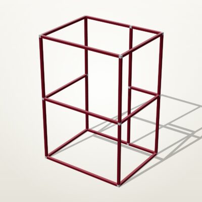 120 x 150 x 220 Kabin - OkiFix konstrüksiyon