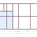 Soğuk Oda 541 x 575 x 295 — Ön Görünüş, ölçülü teknik çizim