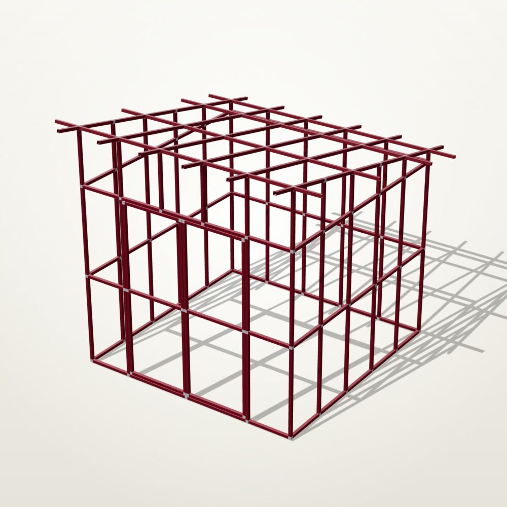 300 x 300 x 250 - OkiFix konstrüksiyon