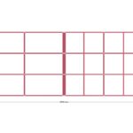 240X600 Folluklu Kümes V3 — Üst Görünüş (Plan), ölçülü teknik çizim