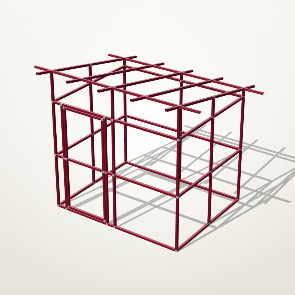 200x250 Kümes - OkiFix konstrüksiyon