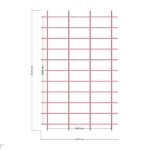 360 x 600 Depo — Üst Görünüş (Plan), ölçülü teknik çizim