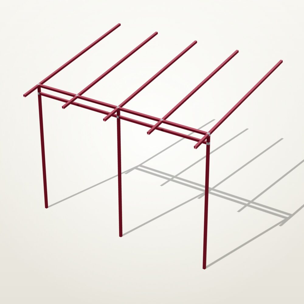 330 x 220 Balkon kapama - OkiFix konstrüksiyon