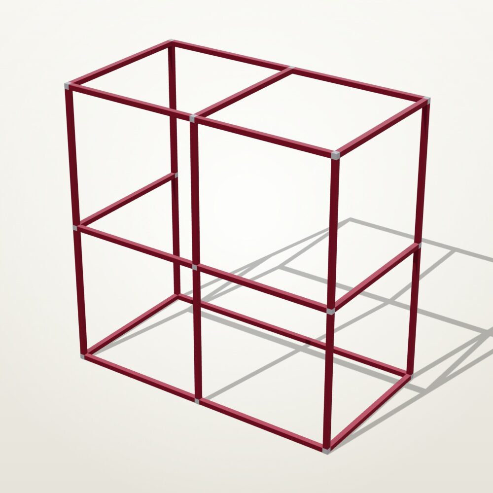 220 x 120 x 220 Kabin - OkiFix konstrüksiyon