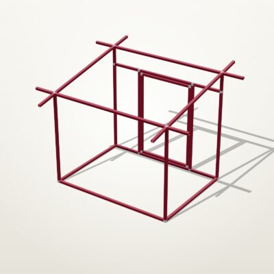 150 x 200 x 150 Kümes - OkiFix konstrüksiyon