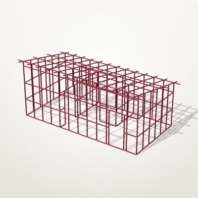 360 x 720 1+1 Tek Eğimli Yapı - OkiFix konstrüksiyon