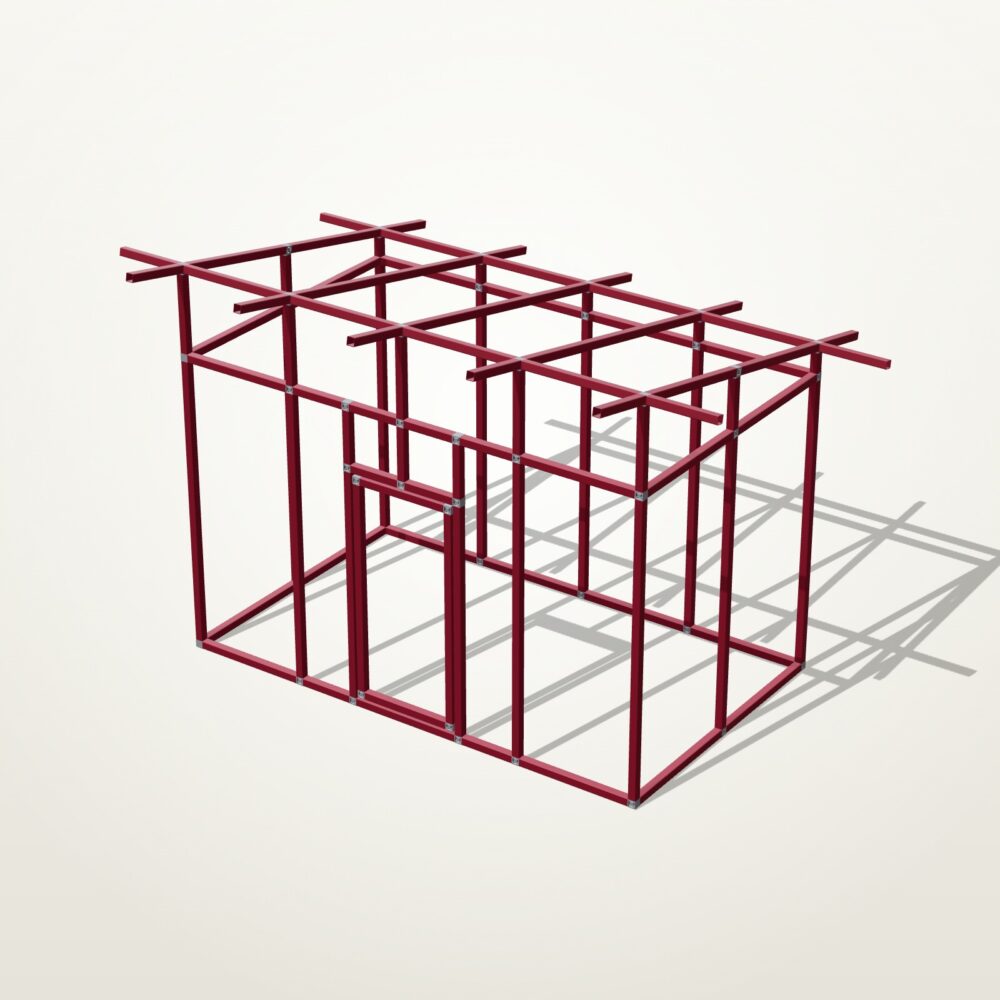 150 x 250 Kümes - OkiFix konstrüksiyon