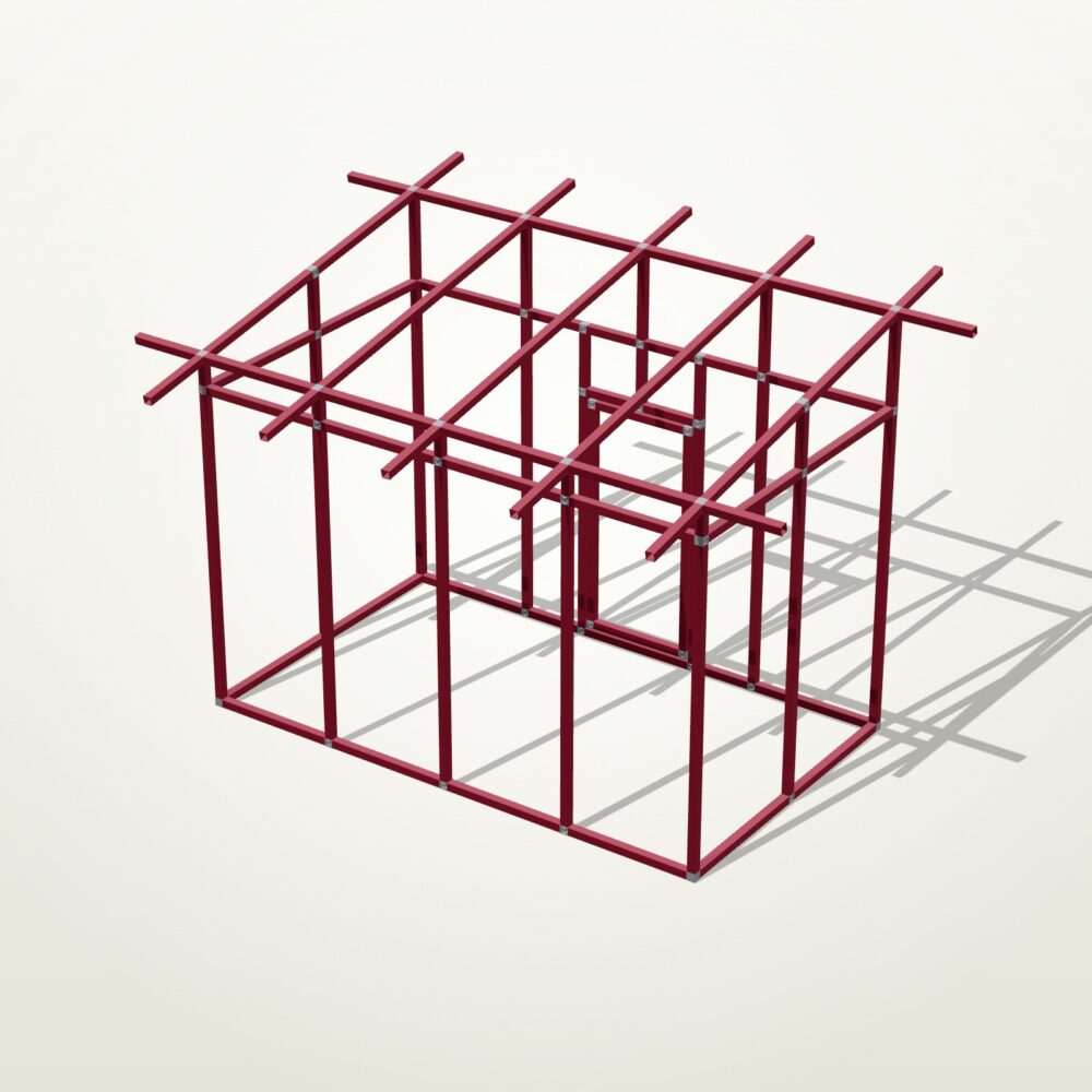 150 x 250 Kümes - OkiFix konstrüksiyon
