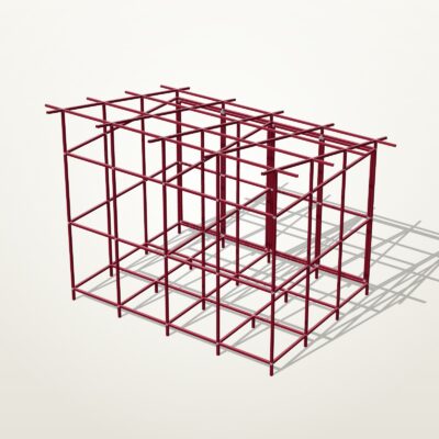 200x300x250 İkili Depolama Ünitesi - OkiFix konstrüksiyon