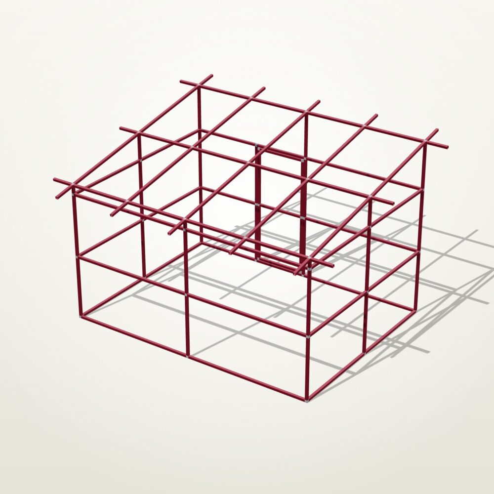 3x4 Sol Kapı - OkiFix konstrüksiyon
