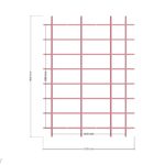 300x420x200 Depo — Üst Görünüş (Plan), ölçülü teknik çizim