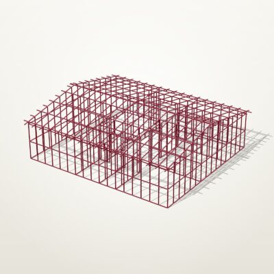 9x10 Beşik Çatılı 3+1 - OkiFix konstrüksiyon